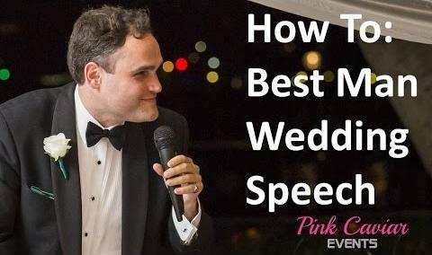 wedding best man speech examples