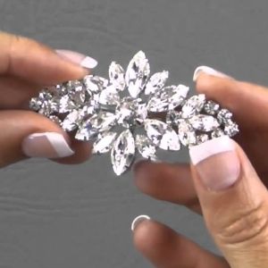 Accents For Bouquets: Broach Buckle Bouquet