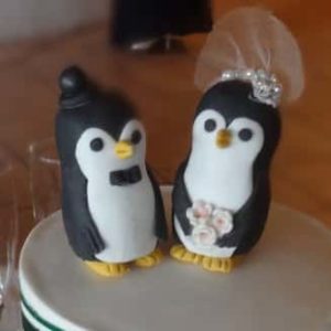 Animal Cake Topper - Penguins