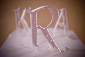 Monogram Cake Topper
