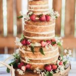 Rustic Theme: Naked Rustic Cake