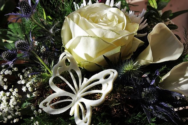 Accents For Bouquets: Butterfly Accent Bouquet
