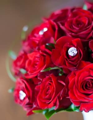 Swarovski Crystal Accent Bouquet