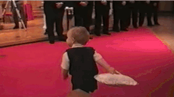 wedding nanny child throws pillow