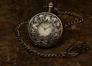 25th Year Anniversary Gift Meanings Silver Silverware Pocket Watch