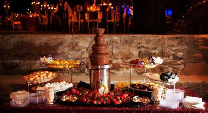 Chocolate Fondue Station