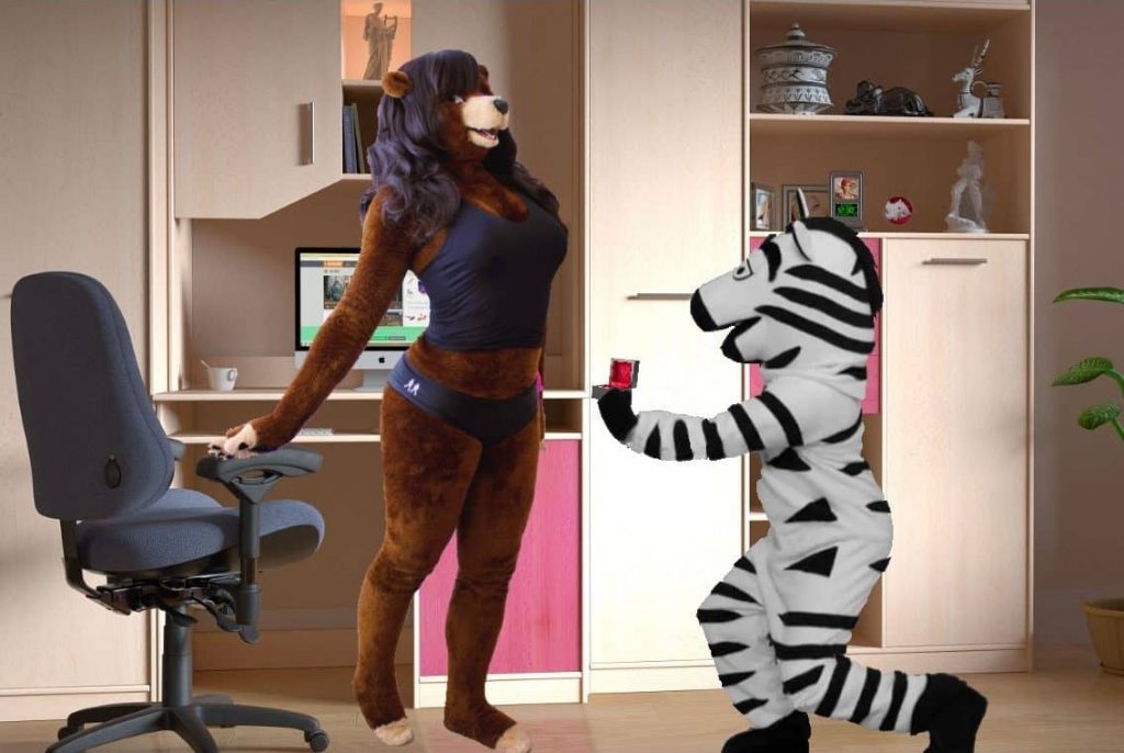 Furry Wedding Planner: Furry Proposal