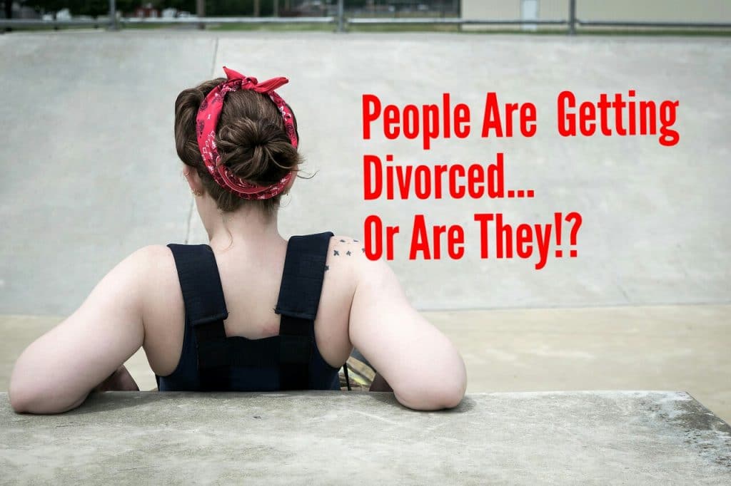 People are getting divorced or are they blog social emdia cover