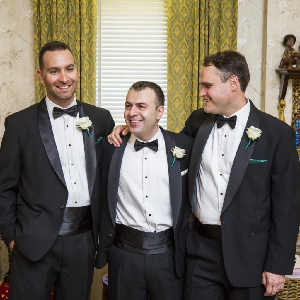 bridal party groomsmen