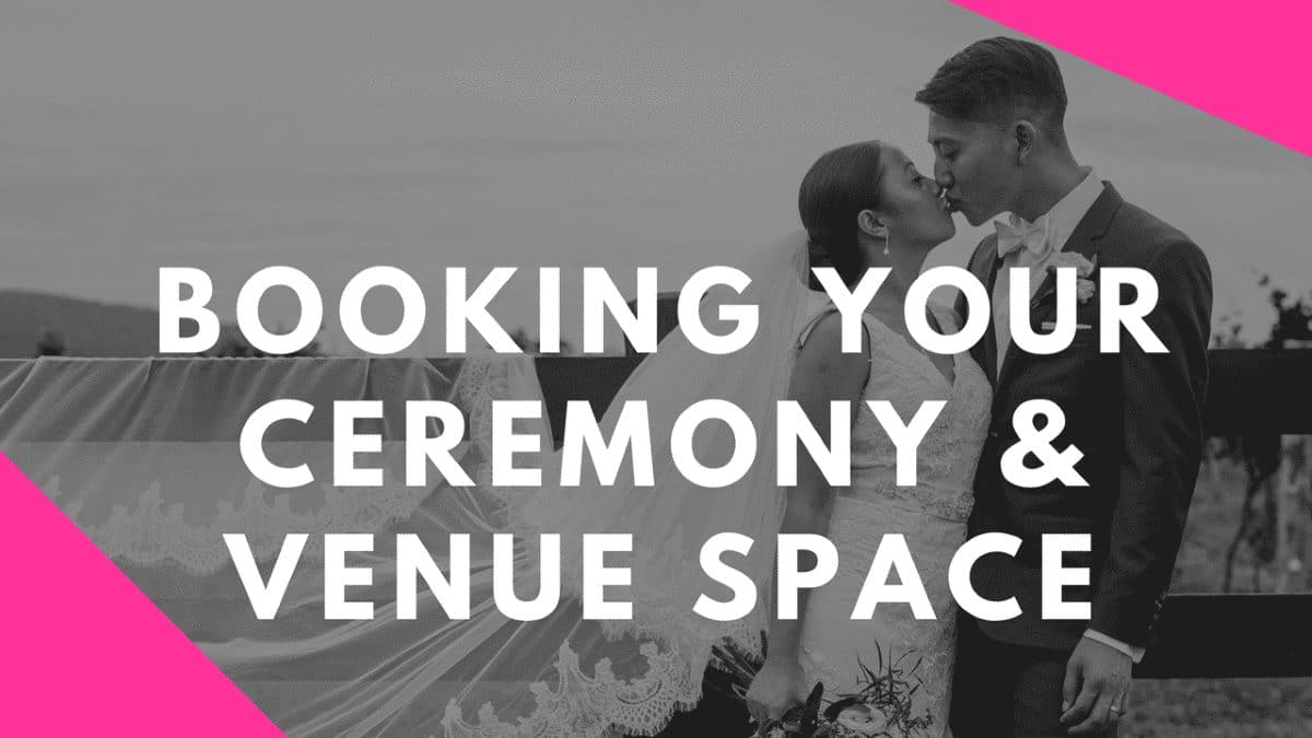 Booking Your Ceremony & Venue Space Vlog by Stephanie Cassimatis
