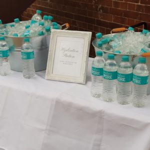 Hydration Station Ceremony Water Station Cool Your Guests