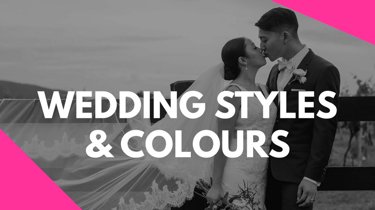 Wedding Style and Colours Vlog Series by Stephanie Cassimatis