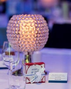 Corporate Event Award Night Gala Dinner Centrepiece Crystal Styling CHECEKED