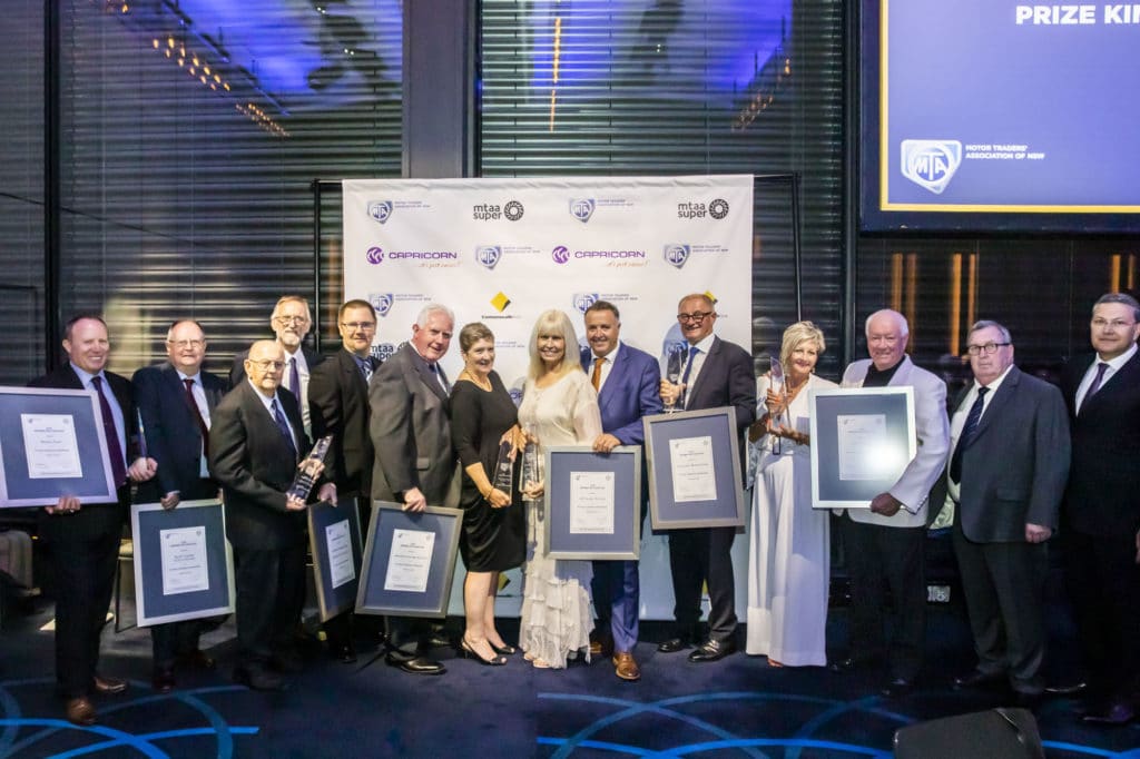 MTA NSW Recognition Dinner Gala Dinner Awards Night Charity Auction Award Winners