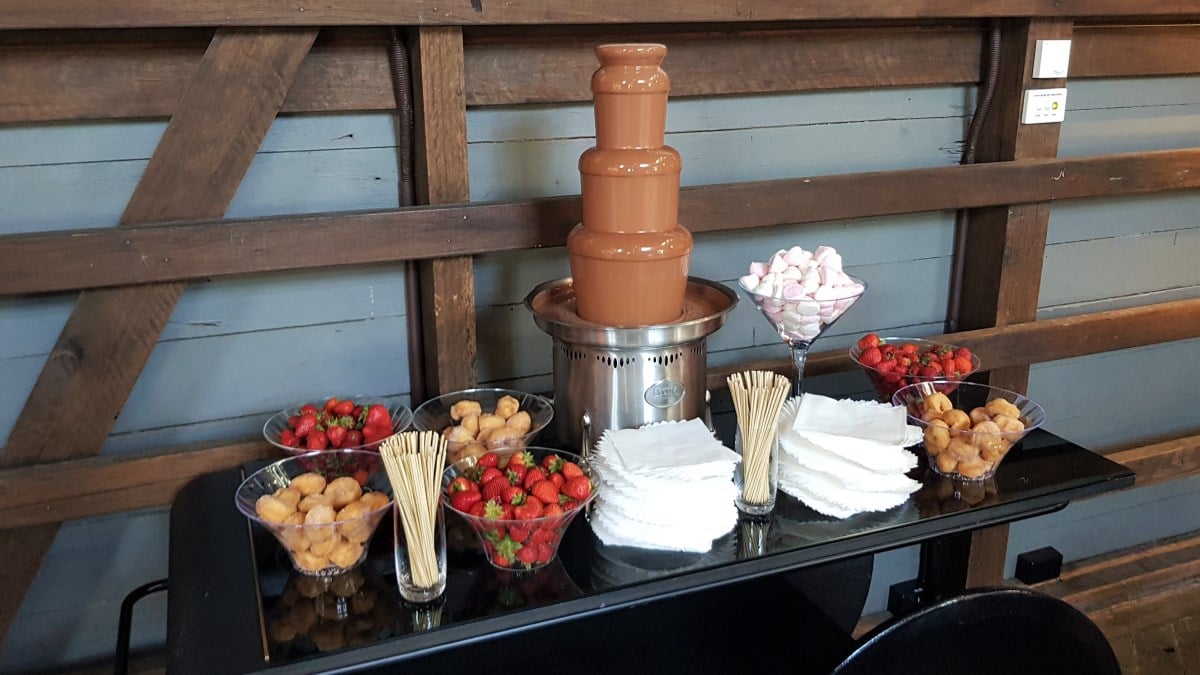 Chocolate Fountain Display