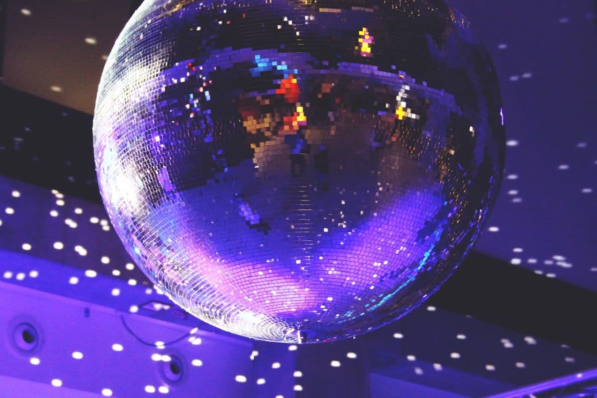 disco ball party theme corporate event