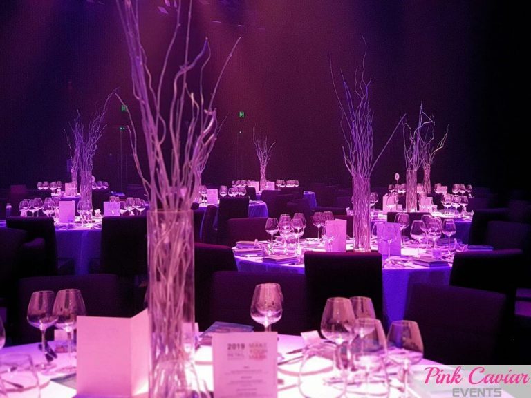 Gala Dinner The Star Sydney Table Decorations