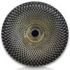 Black and Gold Diamond Charger Plates