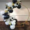 Gold Hoop with Balloon Garland