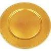 Gold Acrylic Charger Plates