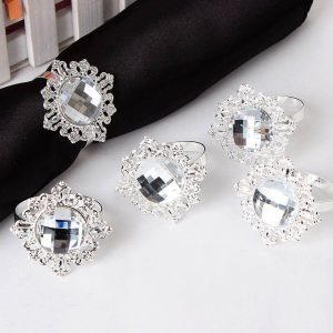 Diamond Napkin Rings