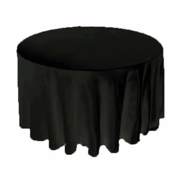 Satin Round Tablecloth - Image 2