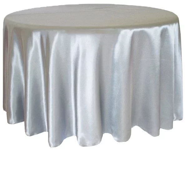 Satin Round Tablecloth - Image 8