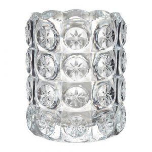 Clear Patterned Tealight