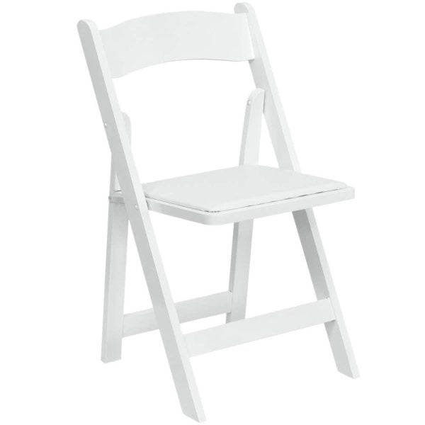 White Folding Chair