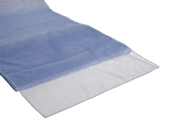 Organza Table Runner - Powder Blue