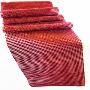 Red Rhinestone Table Runner
