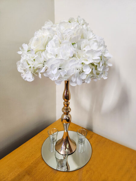 Artificial White Flower Arrangement