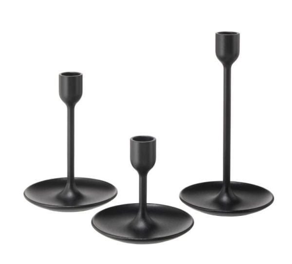 Black Candlestick Holders