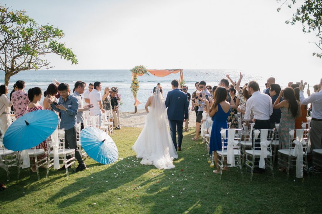 outdoor wedding ceremony beach