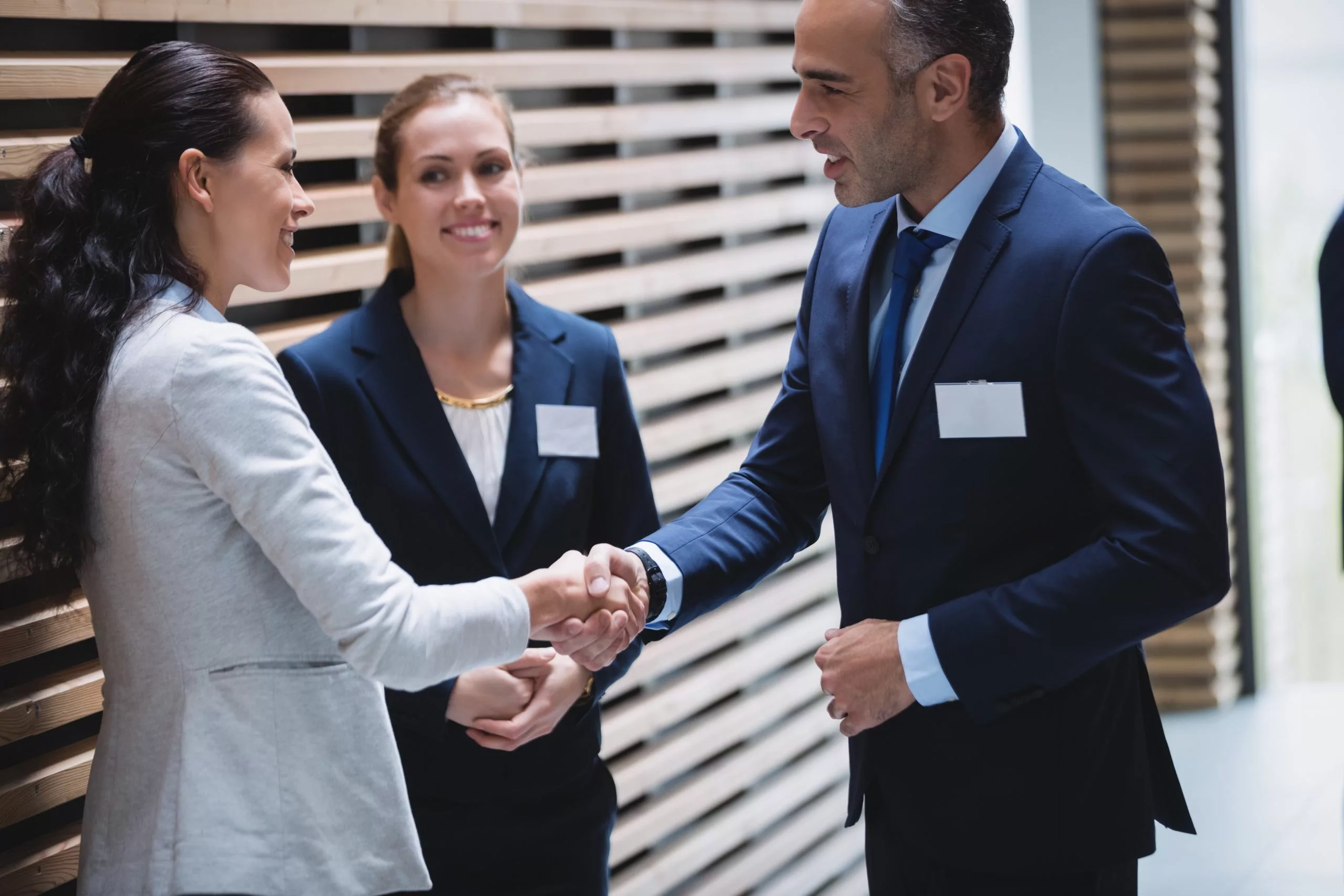 Conference Meeting Corporate Greeting Handshake event management