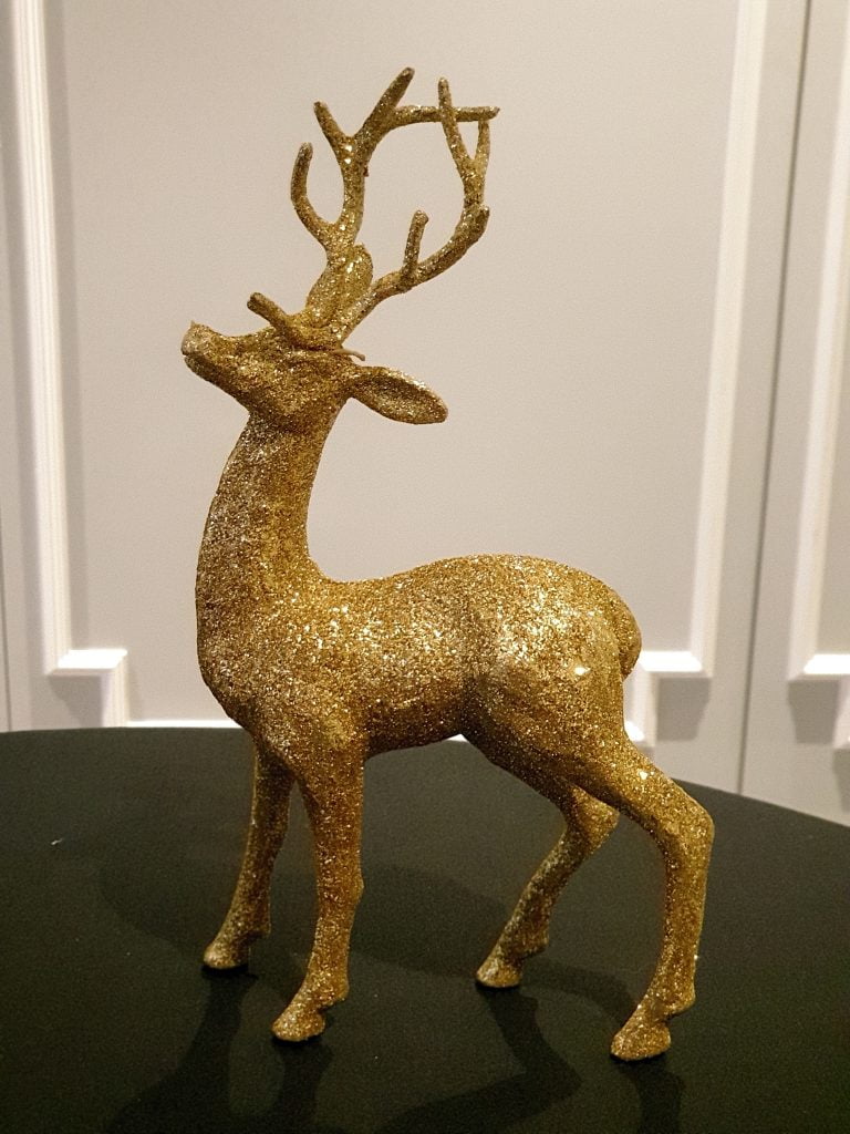 Gold Reindeer