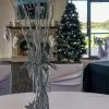 Christmas Themed Table Centrepieces Silver Christmas Centrepiece with Christmas Tree