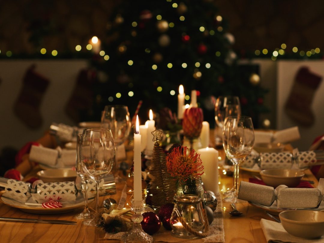 Christmas Table Dinner Decorations