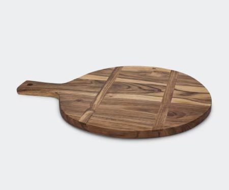 Round timber board