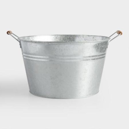 Tin Drink Bucket