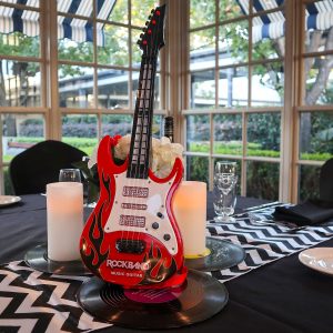 1950s Rock and Roll Music Centrepiece