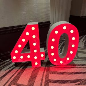 Light Up Letters and Numbers 40
