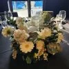 Glass Stems with Mini Floral Wreath (2)