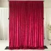 Burdundy Red Velvet Drapes