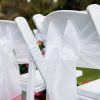 Organza Aisle Chair Sashes