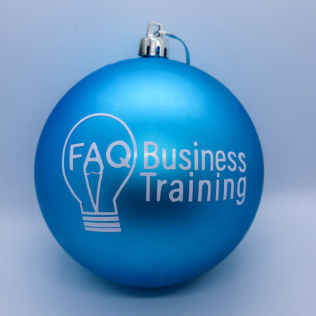 Business Logo Bauble FAQ