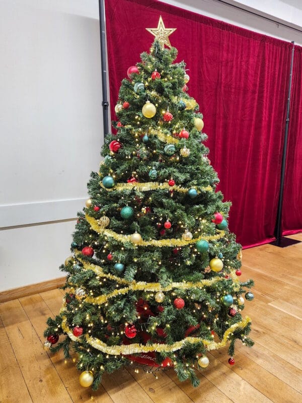 Decorated Christmas Tree Hire