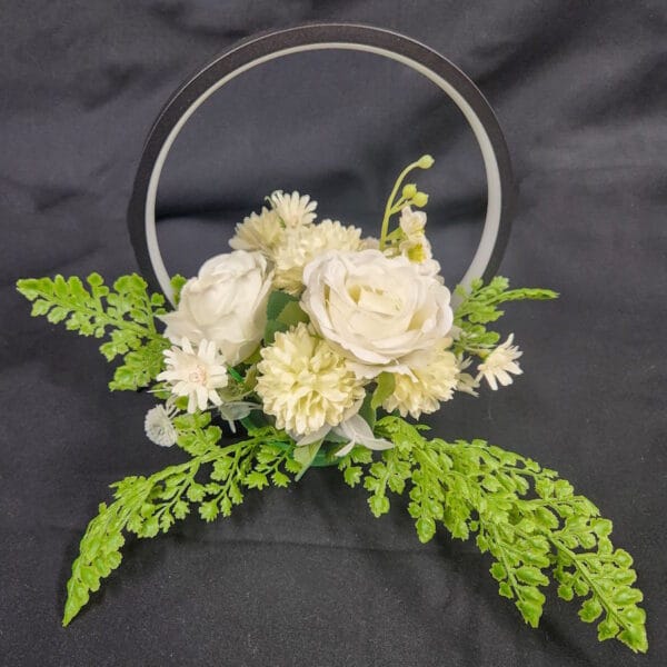 Light Up Ring Light with Flowers