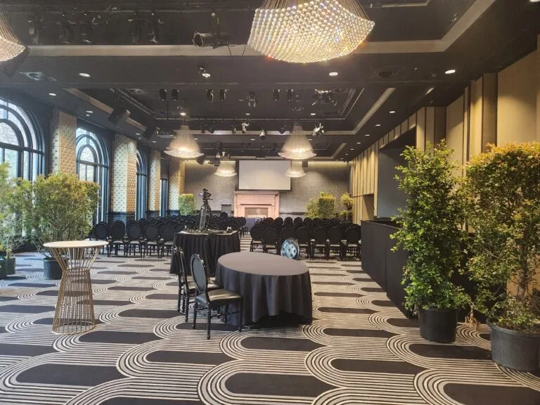 Symposium Room Set Up