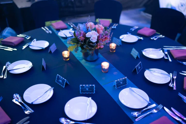 Sydney Gala Dinner Table Styling